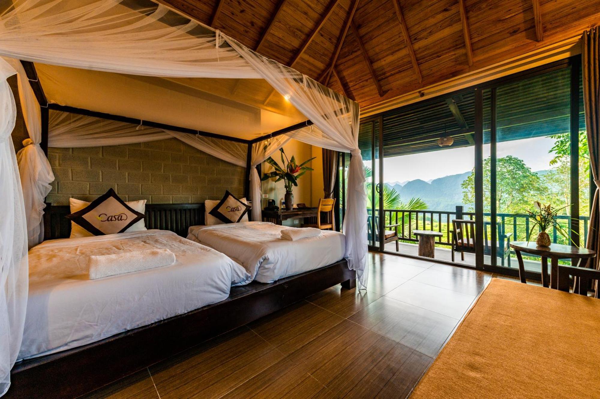 Puluong Casa Resort Huong Ba Thuoc Bagian luar foto